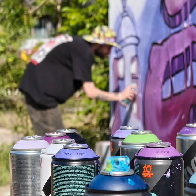 10 Year Anniversary @loopcolors 🤜🏽⚡🤛🏽 #graffitibattle #graffitieurope #graffitiromania
