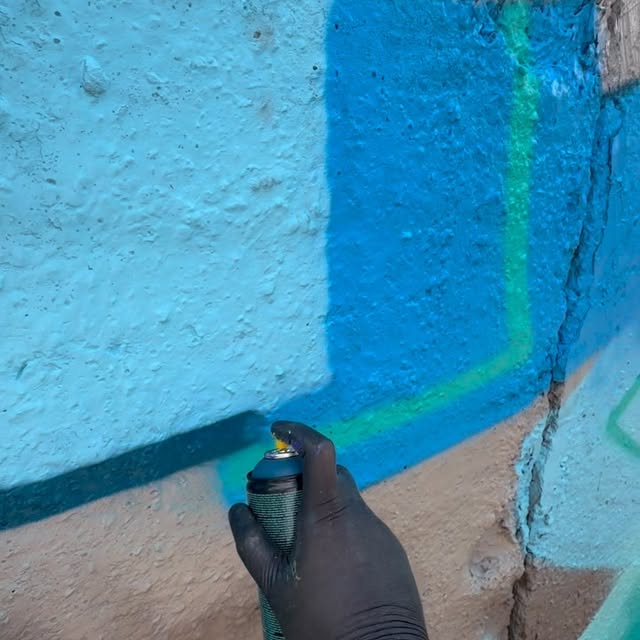 Ocean 🌊 #graffiti #graffporn #biosgraffvideo