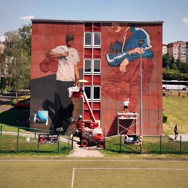 💥Poslední murál který máme na svědomí je v...